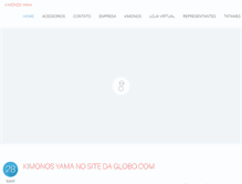 Tablet Screenshot of kimonosyama.com.br